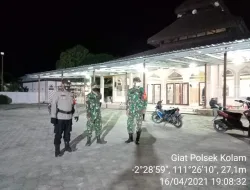 Pastikan Keamanan dan ketertiban pelaksanaan ibadah shalat tarawih