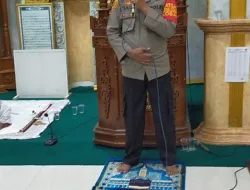 Polres Kobar Berikan Imbauan Patuhi Prokes Saat Pandemi Covid – 19 dan Jauhi Narkotika Saat Sholat Taraweh Dimasjid