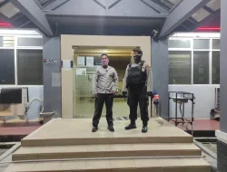 Satsabhara Polres Kotawaringin Barat Kunjungi Bank Kalteng Kobar