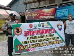 Polsek Arsel Gencar Sosialisasi Saber Pungli Kepada Masyarakat