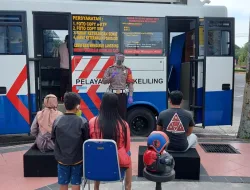 Satlantas Polres Kobar Laksanakan Kegiatan SIMLING Sesuai Dengan Protokol Kesehatan