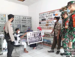 Patroli gabungan gugus Covid 19 Kec. Kolam rutin lakukan Prokes