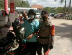 Justisi siang di ruas jalan dan pasar Karang Mulya, TNI-POLRI dan Trantib Kecamatan tindak tegas