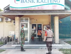 Objek Vital, Bank Kalteng Jadi Sasaran