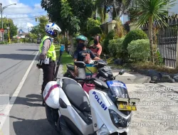 Kemanapun Berpergian Gunakan Helm Selalu Walaupun Hanya Ke Kebun