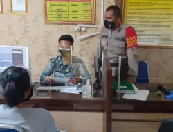Siwas Polres Kobar Laksanakan Pengawasan Internal di Pelayanan Publik SPKT Polres Kobar