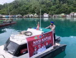 SATPOLAIRUD POLRES KEPULAUAN ANAMBAS MELAKSANAKAN KEGIATAN ″NASI KAPAU″