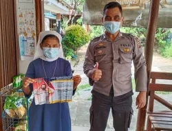 Mencuci Tangan Di Gereja Dan Tetap Pakai Masker Ketika Laksanakan Ibadah