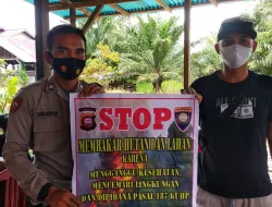 Jangan Membakar Sembarangan Untuk Bercocok Tanam