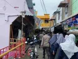 Selasa (13/07/2021) Belakang Padang -Mahasiswa Kuliah Kerja Nyata Balek Kampung Kelurahan Tanjung Sari 2021 Universitas Riau berpatisipasi dalam membantu Tim Pemburu Pelanggar Protokol Kesehatan.