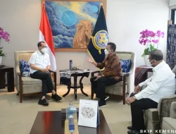 Bersama Menhub Gubernur Bahas Infrastruktur Pelabuhan dan Bandara Karimun dan Natuna