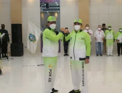 Gubernur Ansar Lepas Kontingen PON ke Papua