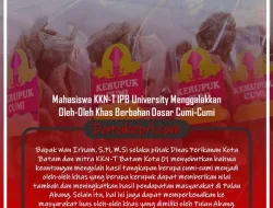 Mahasiswa KKN-T IPB University Menggalakkan Oleh-Oleh Khas Berbahan Dasar Cumi-Cumi di Pulau Abang, Galang, Kota Batam