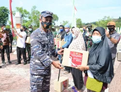 Danlantamal IV Bersama Gubernur Hadiri Pembukaan TMMD