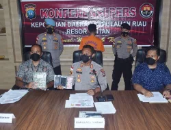 Polres Bintan Tangkap Bandar Judi Jenis Sijie.