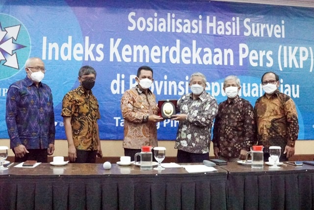 Indeks Kebebasan Pers  Kepri Terbaik di Indonesia Tahun 2021
