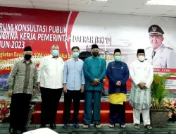 Bapelitbang Bintan Gelar Forum Konsultasi RKPD Tahun 2023