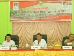 Buka Musrenbang Kecamatan Batubi, Bupati Natuna Fokus Peningkatan Kualitas Pembangunan Infrastruktur.