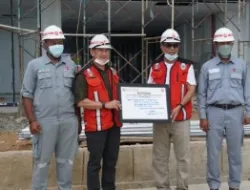 Bupati Natuna Tinjau Pembangunan PLBN Terpadu Serasan.