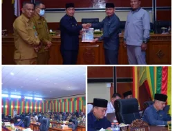 DPRD Lingga Gelar Paripurna Laporan Pansus  Terhadap LKPJ Bupati Lingga Tahun Anggaran 2021