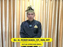 Ini Harapan Ketua DPRD Ferryandi pada Millad Inhil ke-57