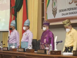 Ketua DPRD Ferryandi Pimpin Rapat Paripurna Milad Inhil ke-57