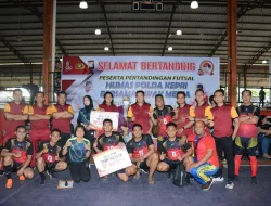 Pertandingan Futsal Bersama Awak Media Dalam Rangka Hari Bhayangkara Ke 76, Tim News FC Menjadi Juara Tak Terkalahkan