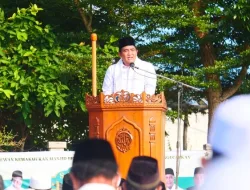 Khutbah Idul Adha 1443 H, Plt Bupati Sampaikan Kisah Pengorbanan Nabiyullah