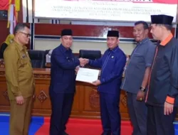 Ketua DPRD Kabupaten Lingga, Ahmad Nashiruddin Pimpin Paripurna