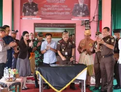Ketua DPRD Inhil Hadiri Peresmian Rumah Restorative Justice di Desa Pulau Palas