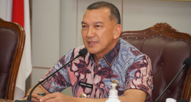 Wakil Bupati Natuna Menerima Audiensi PT . AZ Corp Bersama Pemerintah Kabupaten Natuna.