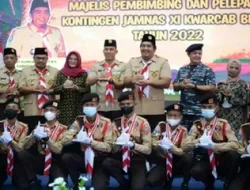 Plt Bupati Bintan Lepas Kontingen Kwarcab Bintan di Jambore Nasional ke-XI