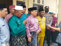 Hadir di Desa Sungai Harapan,Bupati Lingga Resmikan Pengoperasian Pasar.