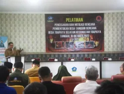 Pj Sekda Bintan Kukuhkan Desa Tangguh Bencana.