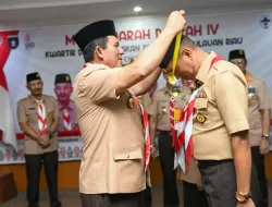 Sekdaprov Kepri Adi Prihantara Jabat Ketua Kwarda Pramuka Kepri 2022-2027