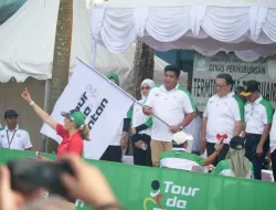 Bupati Bintan Roby Kurniawa Lepas Pesepeda Tour de Bintan 2022, Harapkan Pariwisata dan Ekonomi Bintan Bangkit.