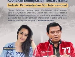 Alexandra Gottardo: Kebijakan Keimigrasian Terbaru Bantu Industri Pariwisata dan Film Internasional