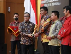 Pemkab Bintan Raih Peringkat 1 Daerah Perbatasan Terinovatif, Hat-Trick IGA Berturut-turut.