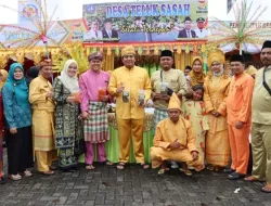 Beragam Makanan Melayu Gugah Selera Bupati Bintan di Bazar Temu Karya Desa