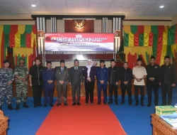 DPRD Lingga Gelar Paripurna Penyampaian Pengunduran Diri Wakil Bupati dan Anggota DPRD, Masa Bakti 2019-2024