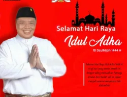 Sambut Idul Adha 1444 H, Sugianto: Mengajarkan Untuk Saling Berbagi