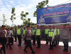 Operasi Patuh Seligi Tahun, Polres Bintan Melaksanakan Apel pasukan