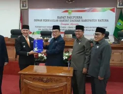 Tok !!! DPRD Natuna Setujui 5 Ranperda Disahkan Menjadi Perda