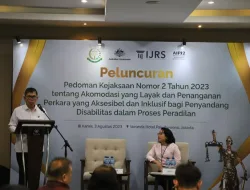 Akomodasi Penanganan Perkara Pidana yang Layak  Bagi Penyandang Disabilitas