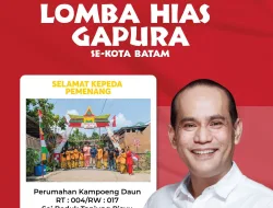 Ini Dia Pemenang Hias Gapura Piala Sirajudin Nur Cup