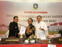 Dihadapan DPRD,Gubernur Sampaikan Ranperda Tentang RUED Prov Kepri TA 2023-2050