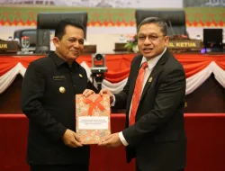 Paripurna Penyampaian Rancangan KUA PPAS APBD 2024 dan APBD-P 2023