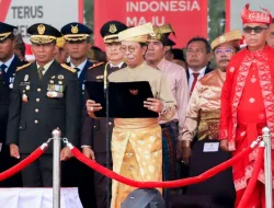 Para Legislator Kepri Upacara Peringatan HUT ke-78 Kemerdekaan RI Tingkat Provinsi Kepri di Natuna