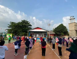Ex kampung Narkoba Jadi Lokasi senam Sehat