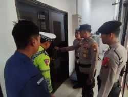 Operasi Mantab Brata Seligi Polres Bintan Jaga Ketat Kantor KPU Bintan